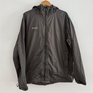Simms Men's Waypoints Charcoal Grey Raincoat Fishing Rain Jacket XL
